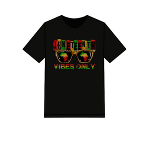 Juneteenth Vibes Only Youth Unisex T-shirt