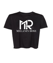 Load image into Gallery viewer, Women Melanin Rose Crop Top