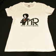 Load image into Gallery viewer, Melanin Rose Lady logoT-shirt