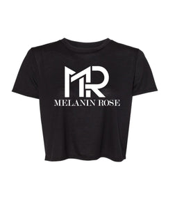 Women Melanin Rose Crop Top